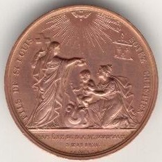 Comte de Chambord : medaille