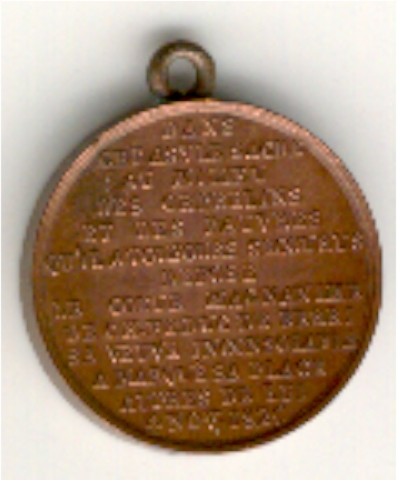 Comte de Chambord : medaille