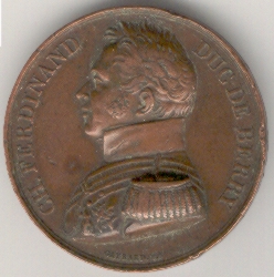 Comte de Chambord : medaille